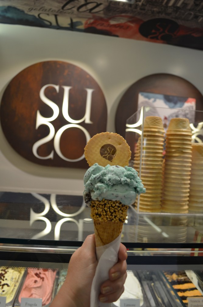 My Mint Lovers Combo at SUSO Gelato