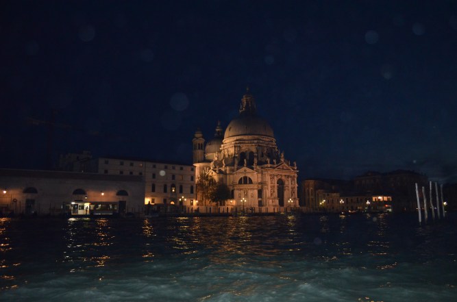 Venice at night