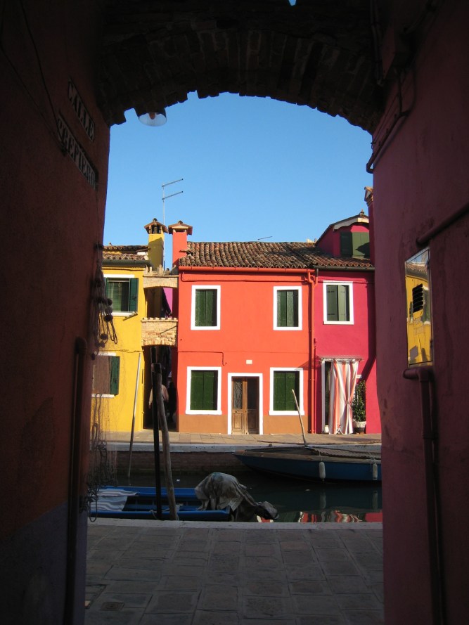 A colorful peek at Burano