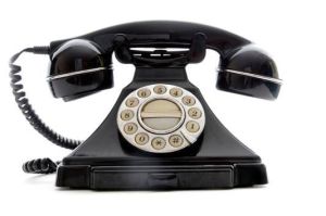 old fashioned phone