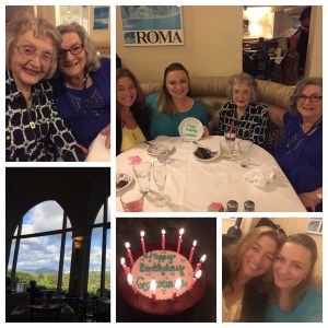 bday with lisa and nana