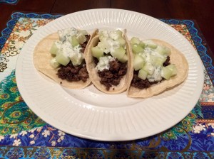 Mediterranean tacos