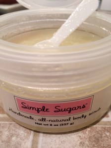 Simple Sugars scrub