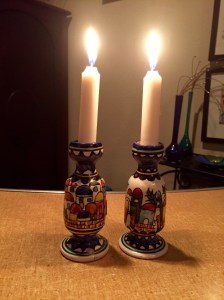Shabbat candles 12/23