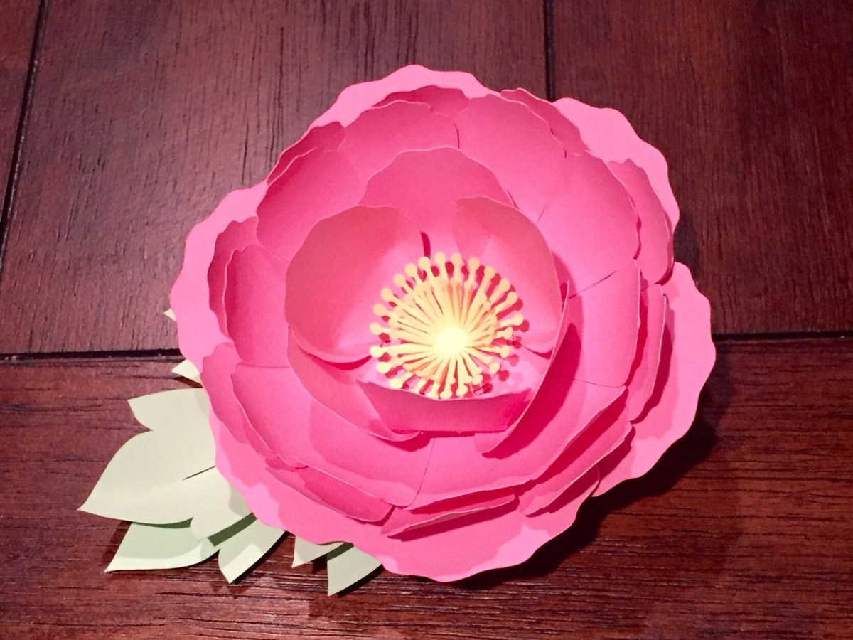 My first paper&nbsp;flower