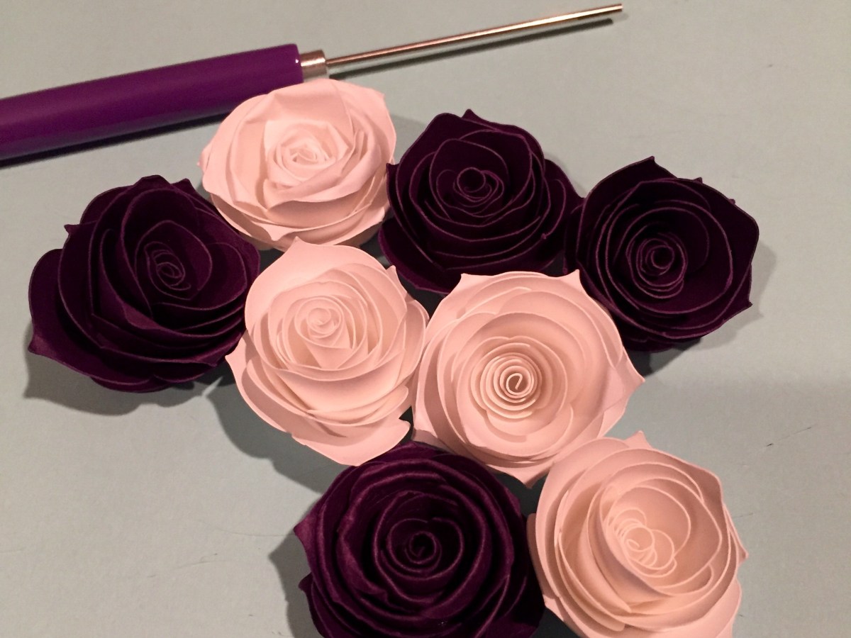 Budding paper rose&nbsp;garden