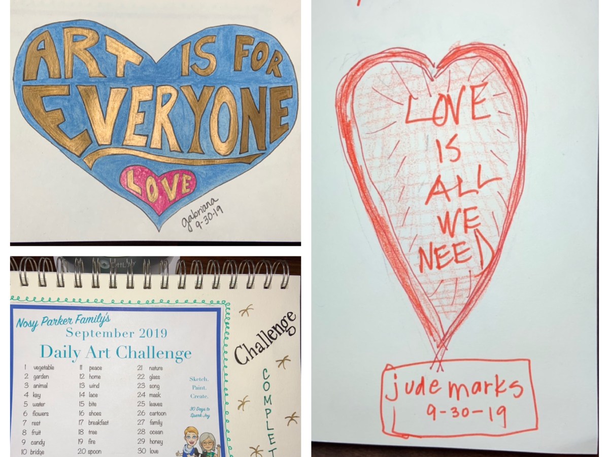 Creative month ends in&nbsp;love