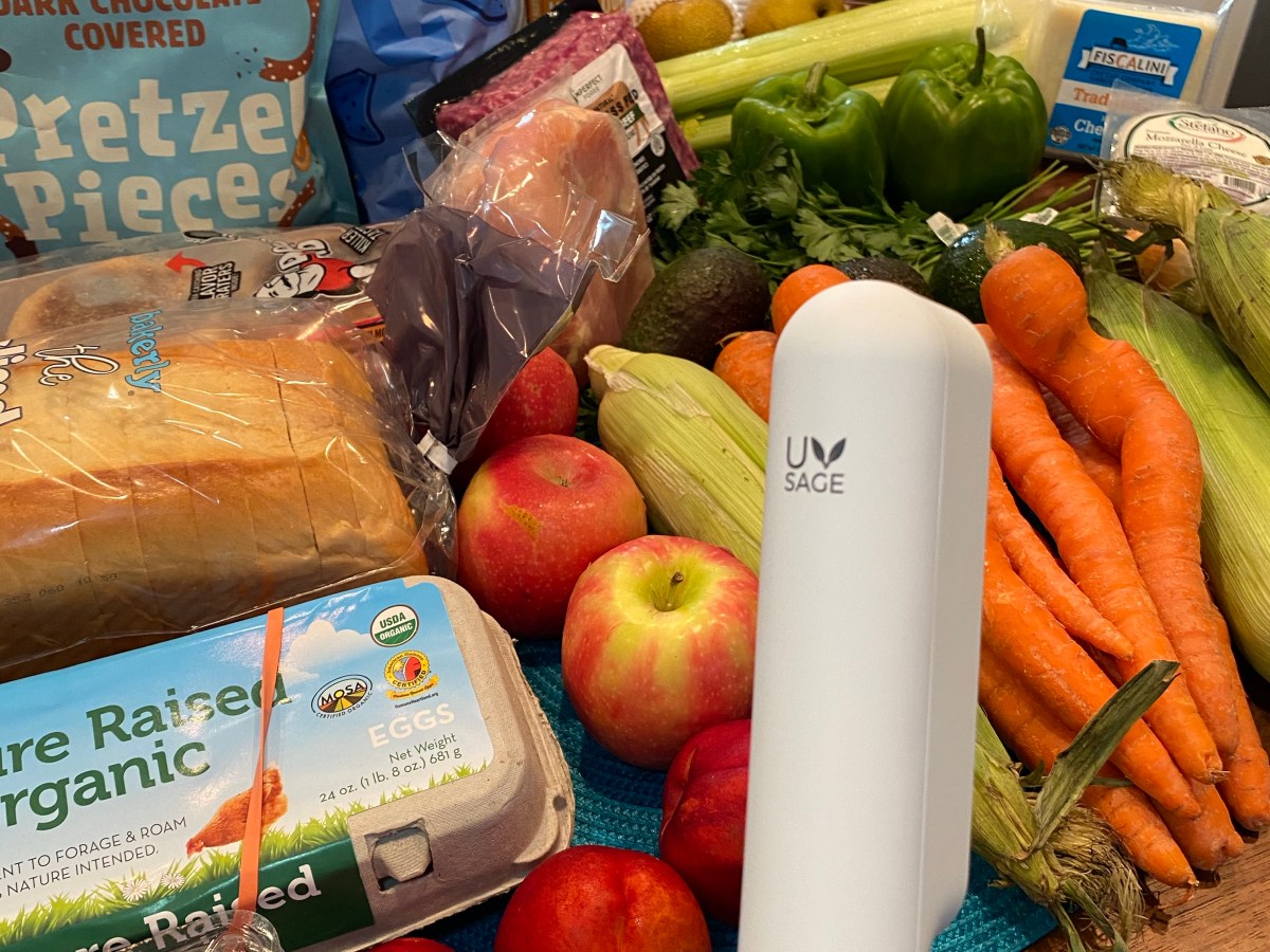 UV Sanitizing our Grocery&nbsp;Delivery