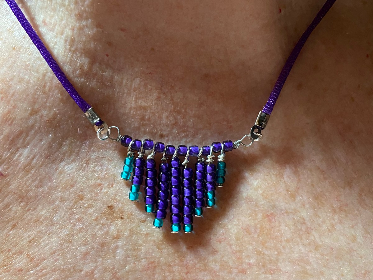 Mama’s beaded creation
